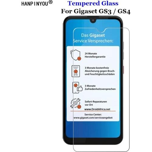 For Gigaset GS3 / GS4 Tempered Glass 9H 2.5D Premium Screen Protector Protection Film