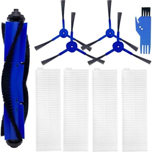Filters Side Brushes Mop Cloths Set for Eufy RoboVac L70 Sweeping Vacuum Cleaner Parts Roller Brush