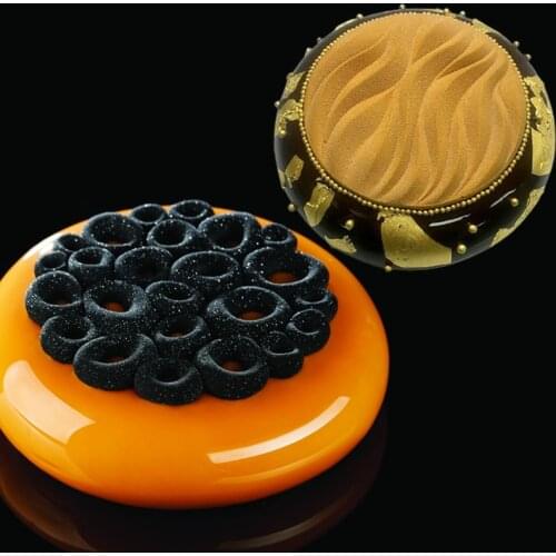 SHENHONG Baking Mold For Cake Party Dessert Silicone Moulds Kitchen Utensil Round Mousse Bakeware Set Pastry Decorating Tools