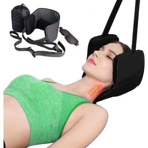 Neck Relief Hammock for Neck Pain Head Hammock for Headache Neck Support Portable Relieves Back Cervical Traction Hammock