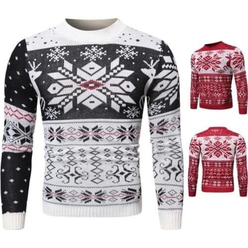 New mens sweater кофты casual fashion geometric color-blocking pullover bottoming sueter masculino одежда свитер мужской