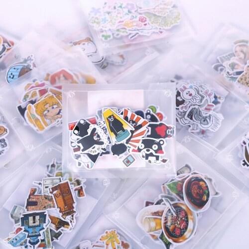 20PC/Lot Korea Stupid Meng Super Cute Rabbit/Panda/Cat Yuangun Pet Decorative Stickers Diary Stickers Second Quarter TZ02