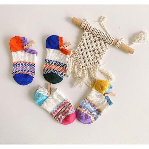 Newborn Baby Floor Socks Toddler Socks Silicone Rubber Cotton Non-Slip Soft Boat Socks Boy Girl Socks For 0-3 Years Child Kids