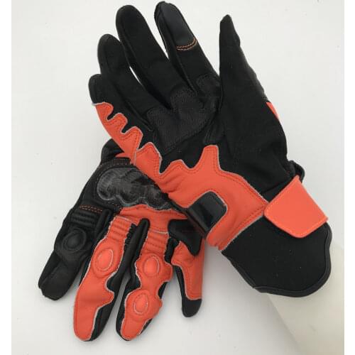 Brand new 3 colors 100% leather Dain CARBON 3 motorcycle gloves touch screen gloves off-road motorcycle gloves