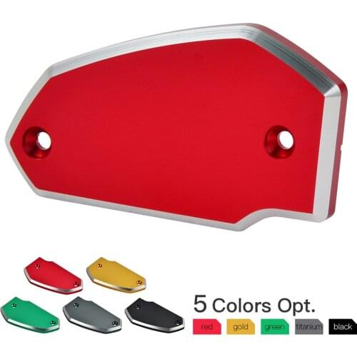 Front Brake Reservoir Master Cylinder Cover Aluminum For Kawasaki Z650 ER-4N 6N VERSYS 650 1000 NINJA 400 600R