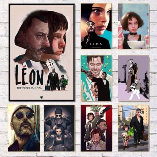 Legend Movie Poster Leon Art Canvas Prints Home Wall Decor Teen Bedroom Art Paintings Bar Pub Club Room Home Artwork Decoration
