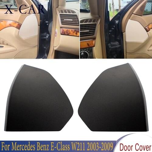 X-CAR Car Front Door Plastic Cover Trim Shell For Benz E-Class Car Styling W211 2003 2004 2005 2006 2007 2008 2009 2117270148