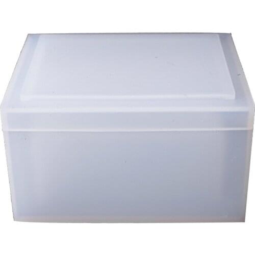 Crystal Epoxy Mould DIY Tissue Box Daily Necessities Tissues Case Silicone Mold Dried Flower Resin Decorative DIY Hand Crafts