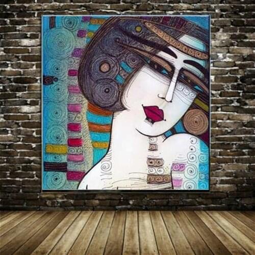 New 5D DIY diamond painting abstract woman 3d diamond mosaic cross stitch crafts, home decoration Christmas gifts