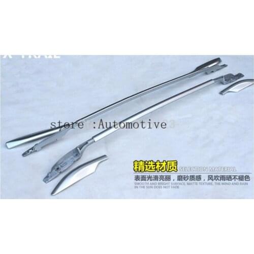 Aluminium alloy! Silver Roof Rack Side Rails Bars Fit for Nissan x-trail 2014 2015 / rogue 2014 2015 2016