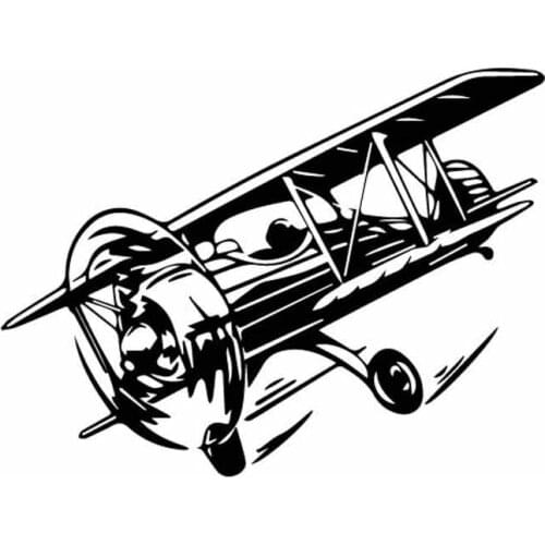 Camper Accessories Car Sticker Cool Aircraft Flying Dazzling Plane Vinly Decal Waterproof Cover Scratches Accessories