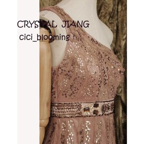 CRYSTAL JIANG Womens Off Shoulder Dresses