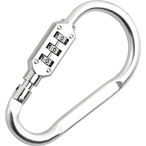 For Honda Kawasaki Yamaha Dirt Bike Scooter Chrome Helmet Lock Combination PIN Lock T-bar Travel Luggage Suitcase Code Padlock