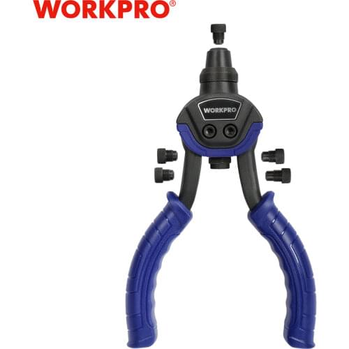 WORKPRO 10" Riveter Gun with Rivet Nut Blind Rivet Guns Home DIY Nails Gun