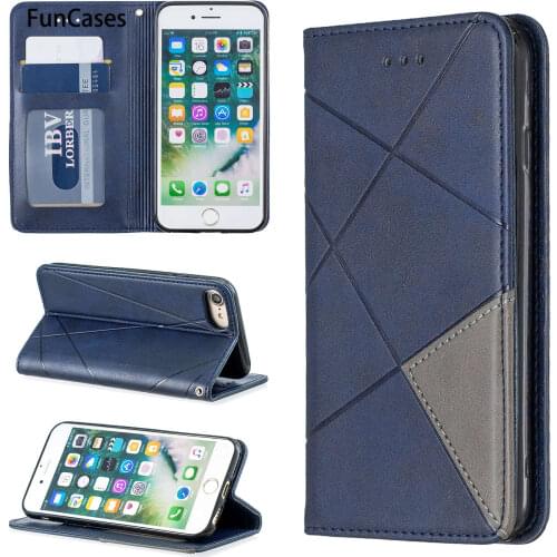 Wallet Light Cases For armor iPhone 7 Coques Lovely Cases PU Leather Wallet Case Bag sFor Apple iPhone accesorios 8 4.7" Plus