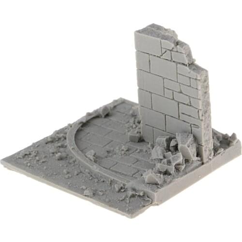 1/35 Resin Model Kit Unpainted Architecture Ruins Miniature Landscape Decors