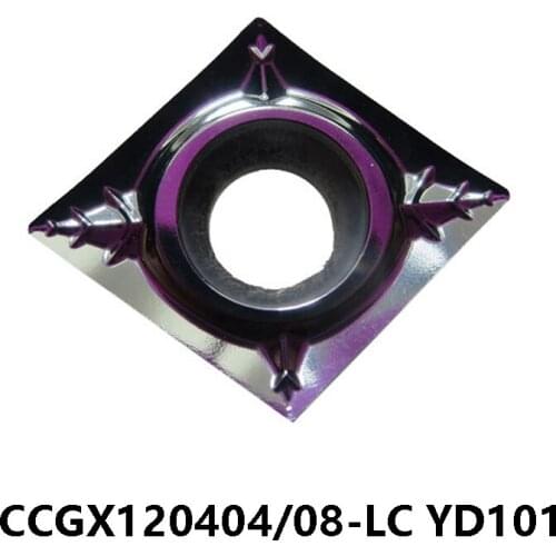 Original CCGX1204 CCGX120404-LC CCGX120408-LC YD101 Turning Tools for Aluminum CCGX 120404 120408 Machine CNC Lathe Cutter