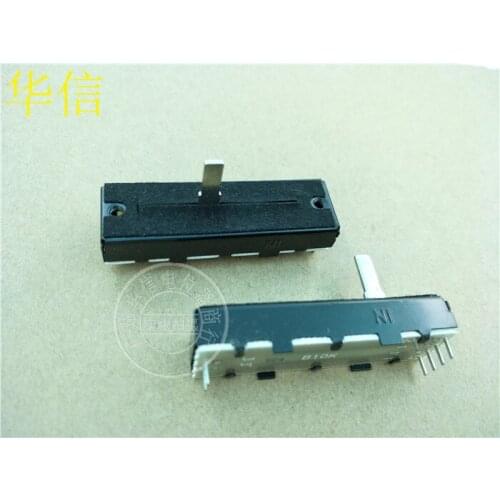 Original New 100% fader double potentiometer B10K 54MM SL3016G-1V-15G0-0B10K (SWITCH)