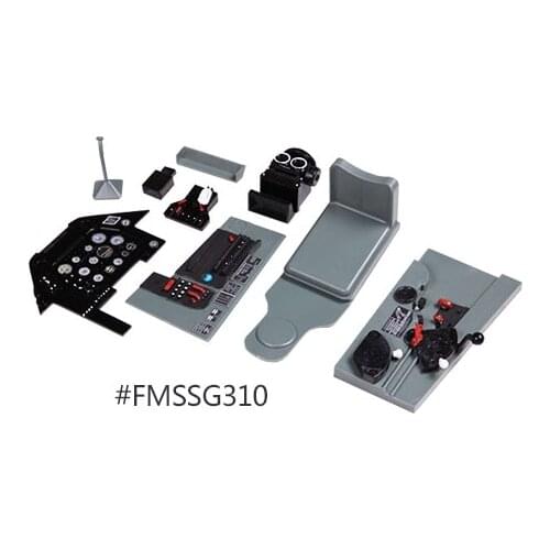 Plastic Scale Cockpit for FMS 1700mm P51 D Giant RC Warbird Model FMS041