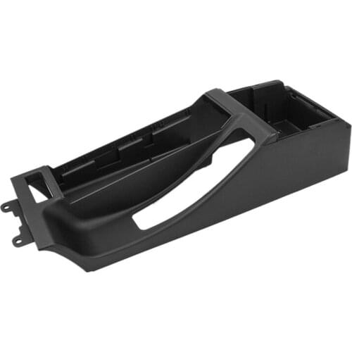 Car Center Console Armrest Base for BMW E46 325I 328I 330I M3 305 2002 2003 2004 2005 2006 Black