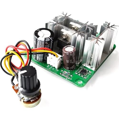 DC motor governor 15A pwm motor governor fan controller 6V/12V/36V/60V/90V high power speed control module with Fuse