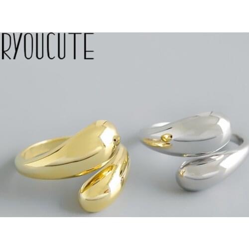 Luxury Brand Silver Color Irregular Ball Rings for Women Antique Rings Wedding Jewelry Valentines Gifts