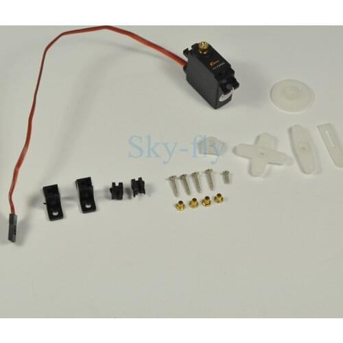 22g/ 4.6kg/ .14 sec Corona Servo CS-238MG Metal Gear Micro Servo 29x13x30mm