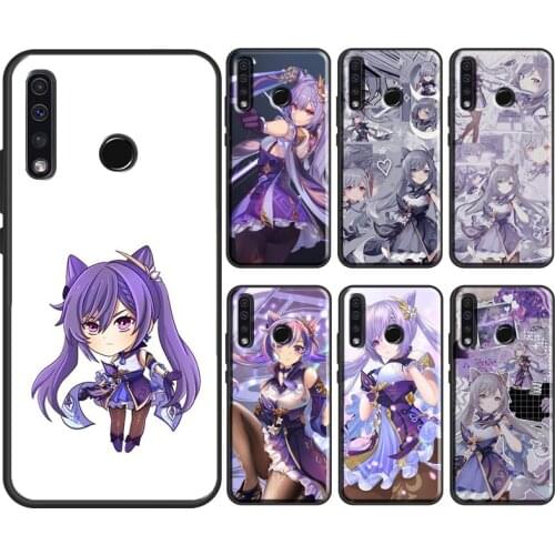 Keqing Genshin Impact Case For Huawei Honor 10 Lite 10X 9X 8X 7X 10i 4C 7C 6C 20 Pro 7A 8A 9A 8S 9S Cover