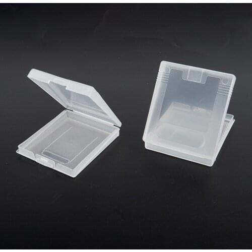 1PC Transparent Game Cartridge Cases Plastic Game Cards Cartridge Cover Case Dustproof Gameboy Accessories