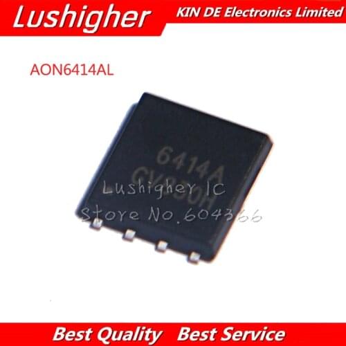 10pcs AON6414AL AON6414A QFN AO6414A 6414A QFN8