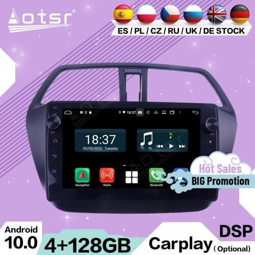 128G 2 Din Carplay Multimedia Stereo Android 10 For Suzuki SX4 S-cross 2013 2014 2015 2016 2017 GPS Navi Auto Receiver Head Unit