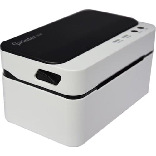 80mm POS Thermal Receipt Label Printer for Supermarket Barcode QR Code Sticker Date Price USB Windows GP-9024D