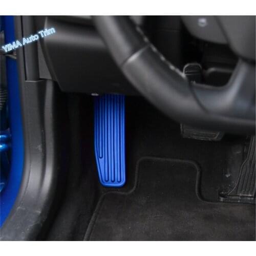 Lapetus Auto Styling Left Side Foot Rest Pedal Plate Frame Cover Trim 1 Pcs For Chevrolet Camaro 2016 2017 2018 2019 2020 Metal