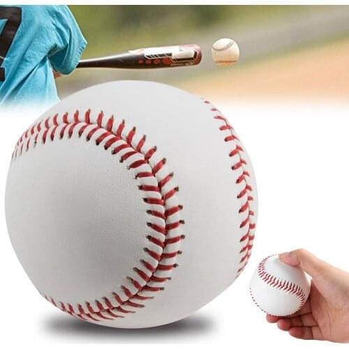 White Rubber Durable Portable Composite Cork 9inch Professional Rubber Baseball Ball For Competition Game Training Exercise