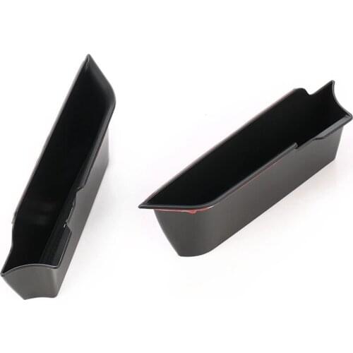 Front Row Door Side Storage Box Fit for Mini Cooper F56 Armrest Phone Container Door Organizer Handle Pocket ABS Tray