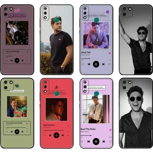 Black tpu Case For Huawei Y9S Y6S Y8S Y5P Y7P Y8P Case For Huawei Y5 lite Prime 2018 Y6 2019 Cover Niall Horan