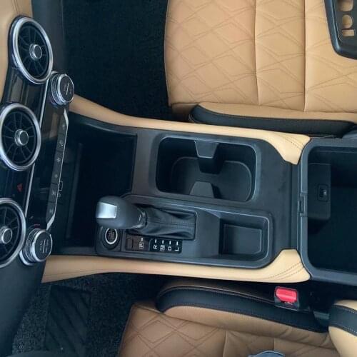 For Nissan Sylphy Almera 2020 2021 Carbon Fiber Gear Shift Panel Cover Car Decoration Trim Interior Accessories Car Styling