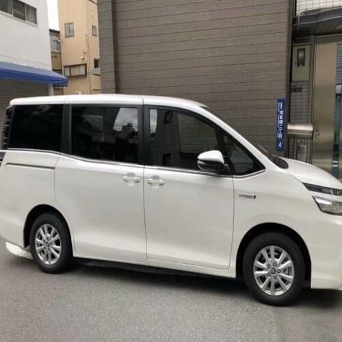 For Toyota Voxy 80 Series R80 2018 2019 2020 Stainless Bottom Window Trims Protector Cover Decoration Molding car Accessories