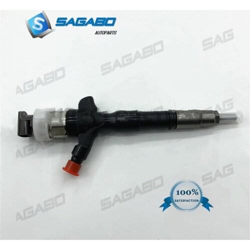 4 PCS GENUINE NEW DIESEL FUEL INJECTOR 095000-9560, 095000-7490, 1465A257, 1465A297