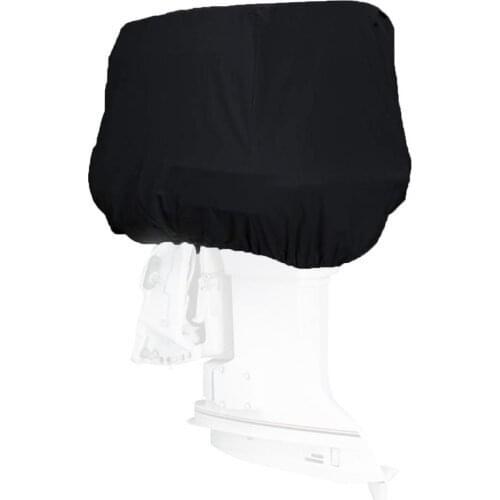 Boat Outboard Engine Cover 15-250HP 210D Oxford Cloth Water Resistance Anti UV Dustproof Cover Boat Yacht Accessories Dropship