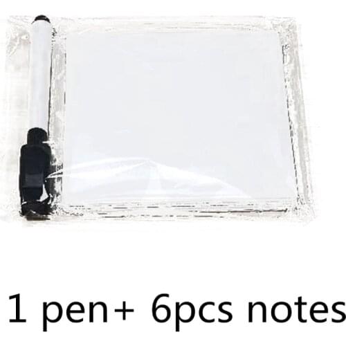 Dry Wipe Sticky Notes Pad, Removable Reusable Labels Sticker for storage Bins 1XCB