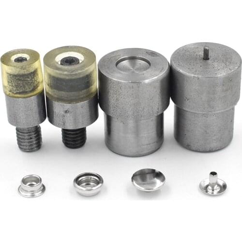 10mm Metal snaps Install tools Rivet Silver Snap fastenersnap buttons jacket buttons bluck Manual dies Hand Press studs