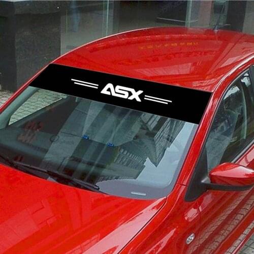 For Mitsubis ASX Car Stickers Front Rear Windshield Prevent Sunlight Reflection Decoration Decals Car Accessories