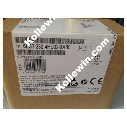 Original SIMATIC ANALOG PLC Output Module 6ES7232-4HD32-0XB0, SM 1232, 4 AO, +/-10V, NEW 6ES7 232-4HD32-0XB0, 6ES72324HD320XB0
