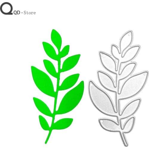 Scrapbooking Puzzle Embossed Leaves Metal Cutting Dies Handmade Tools DIY Card Make Mould Model Craft Decoration New 2021