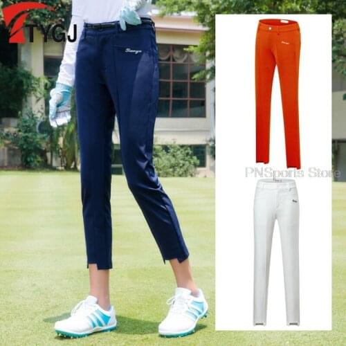 Women High Quality Sweatpants Women Slim Golf Trousers Ladies Spring Summer Sports Wear Tennis Casual Ankle Length Long Pants