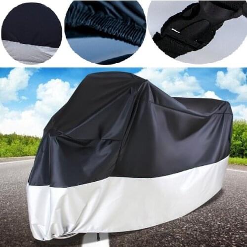 Universal Waterproof Motorcycle Cover Outdoor Protector Dustproof Prevent Sun Rain Snow Bike Motorbike Covers