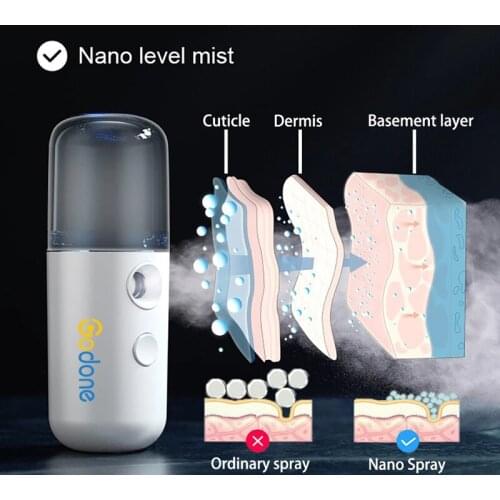 Nano spray Humidifier Beauty machine face steamer portable Electric USB hand held mini professional sprayer facial steamer