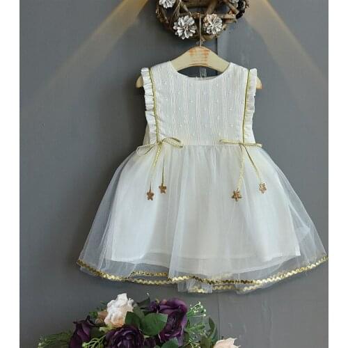 2020 girls flower dresses summer lovely dresses princess dress sleeveless dress girls dresses 10