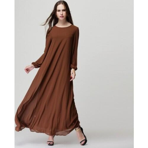 2021 New Muslim Fashion Formal Dress Arab Oman Turkey Morocco Loose Plus Size Maxi Robes Femme Eid Ramadan Abaya Women Clothes